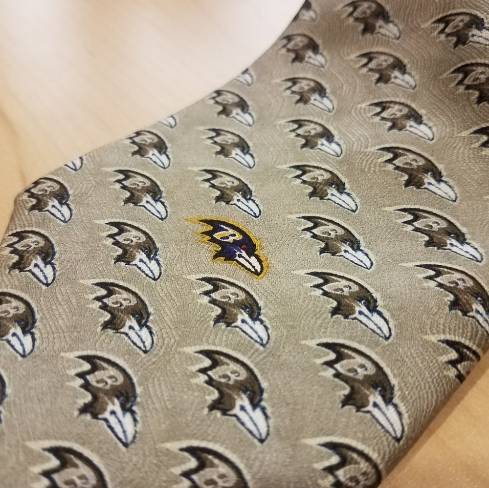Baltimore Ravens NFL Silk Tie USA made RARE